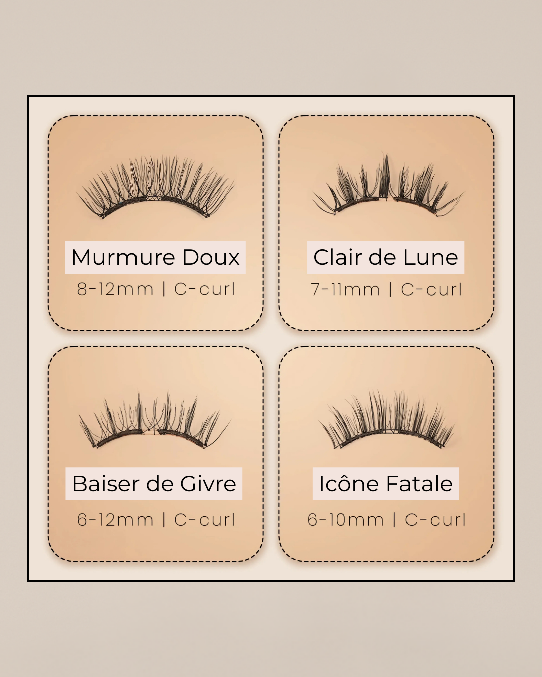 Cils Magnétique
