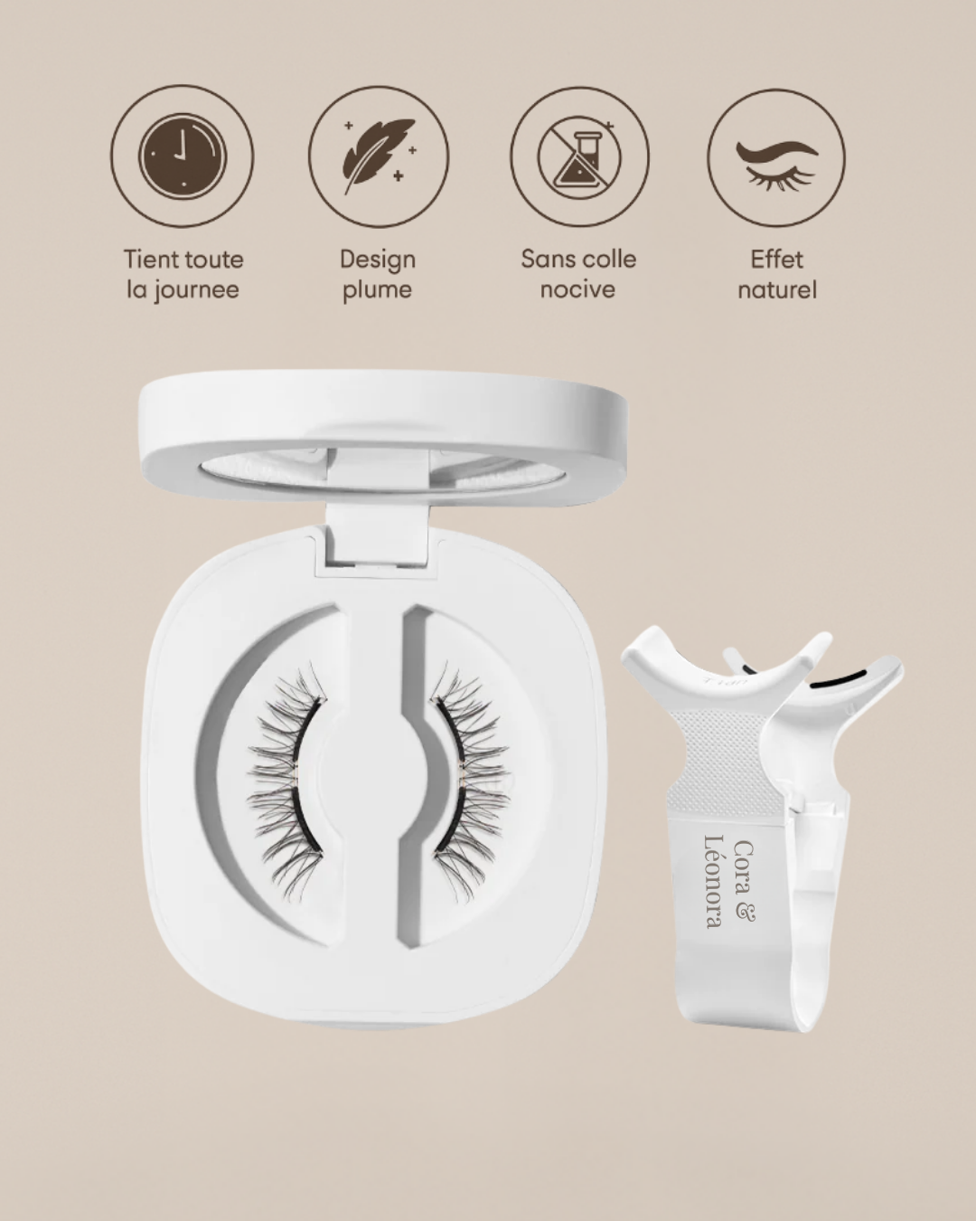 Cils Magnétiques Cora Léonora
