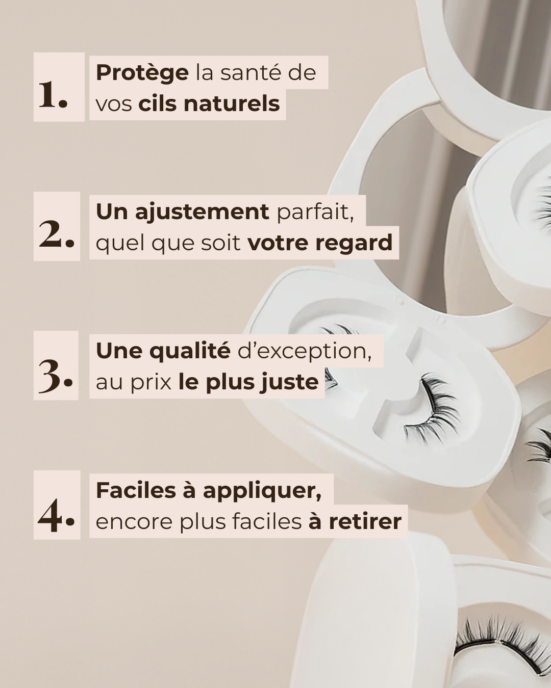 Cils Magnétique