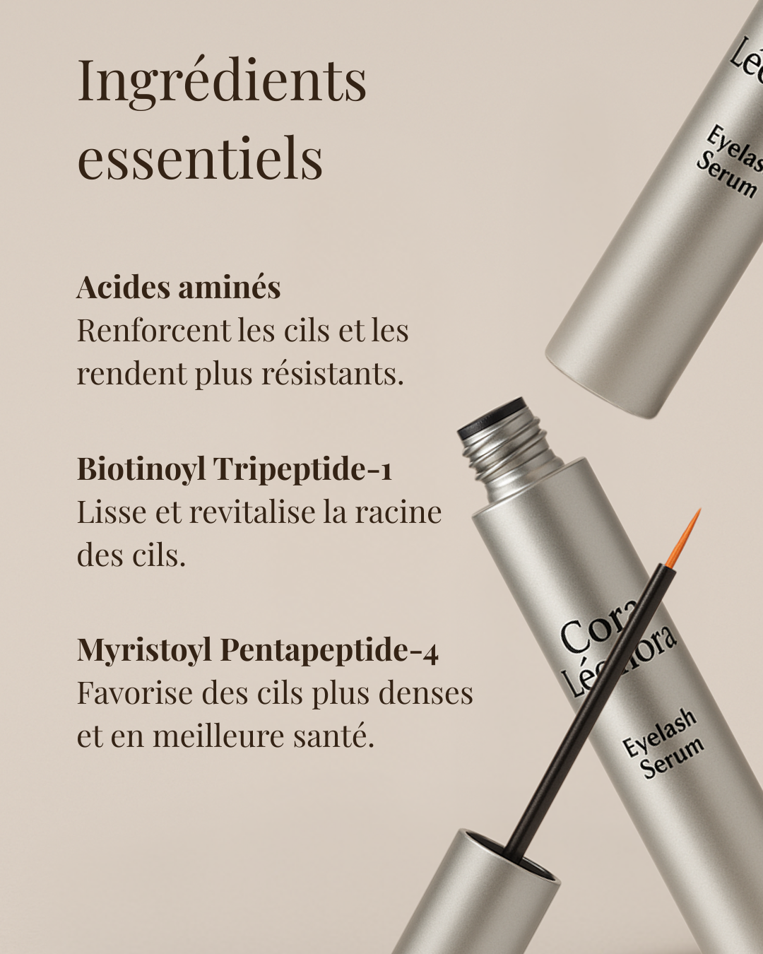 Le Lash Sérum pensé pour redonner vie à votre regard