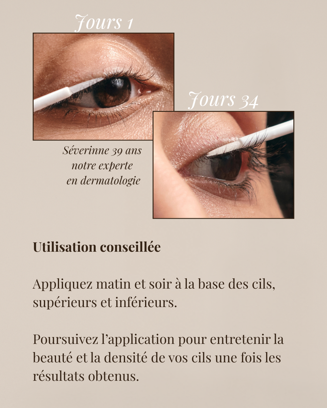Le Lash Sérum pensé pour redonner vie à votre regard